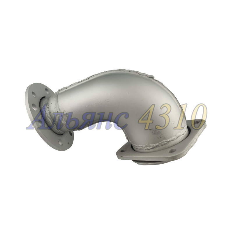 Патрубок приемный Евро короткий (под 8 шпилек) - ЗАВОД